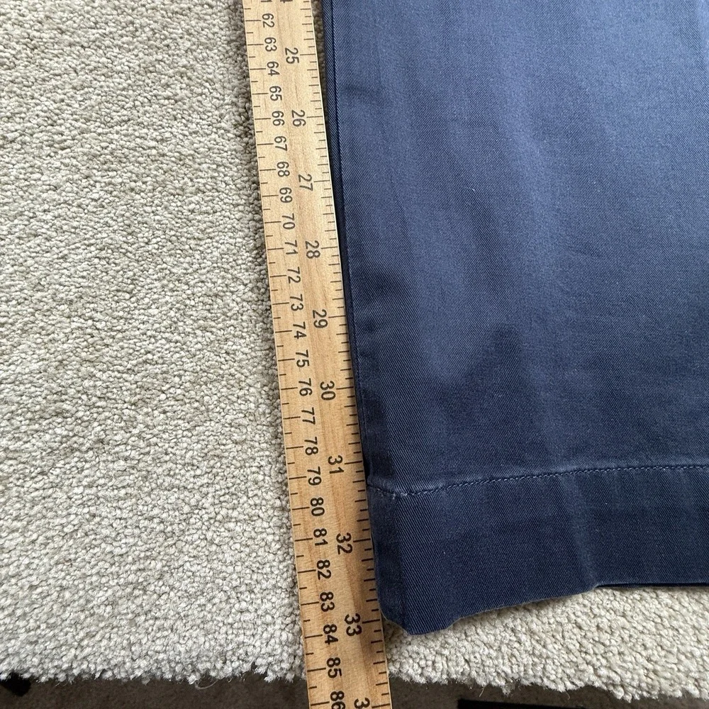 Polo Ralph Lauren Men's Blue Chino Pants 42x33 (tag 42x34) Stretch Classic‎ Fit